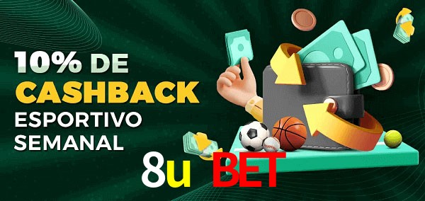 10% de bônus de cashback na 8u bet